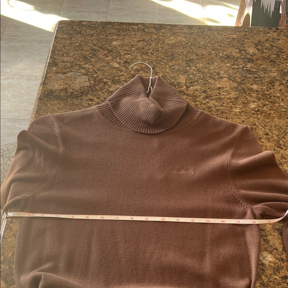 Brown Le Tigre Turtleneck Sweater that Ties around the Waist - Picture 11 of 14